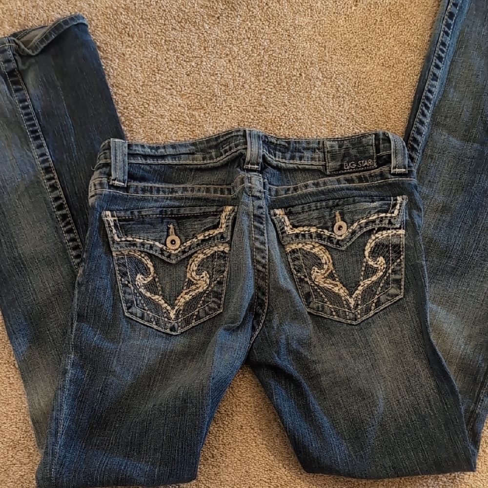 Big Star Women's Dark Blue Boot Cut Jeans